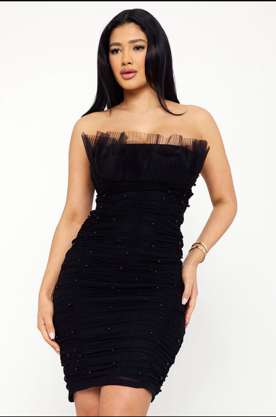 Love You More Midi Dress - Black