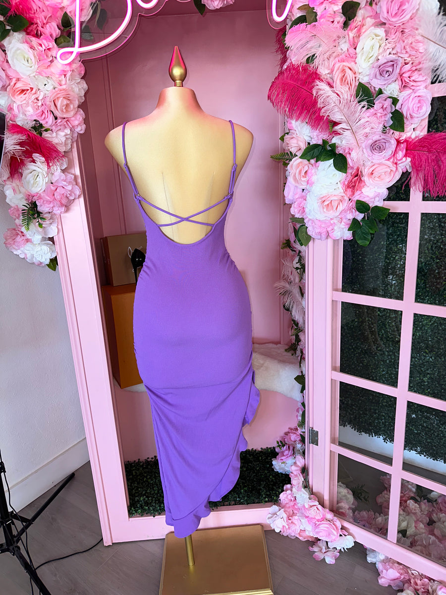 Paris Muse Maxi Dress - Lavender