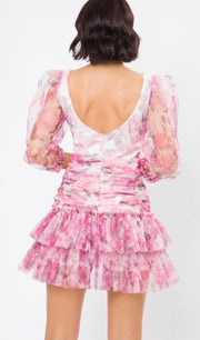 Local Gardens Floral Mini Dress