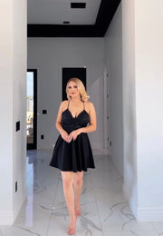 Fit And Flare Mini Dress