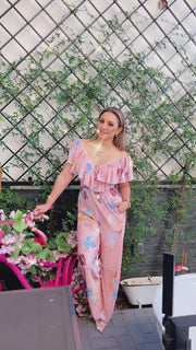Luxury Destination Printed Jumpsuit