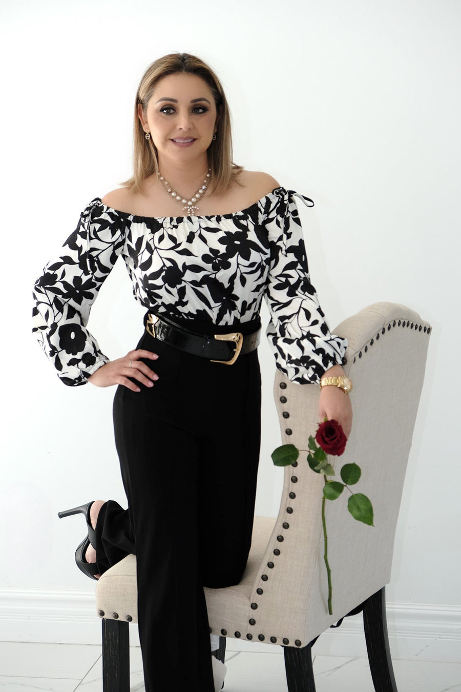 Sxy Floral Print Jumpsuit