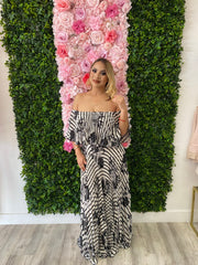 Dear Dolly Ruffle Maxi Dress