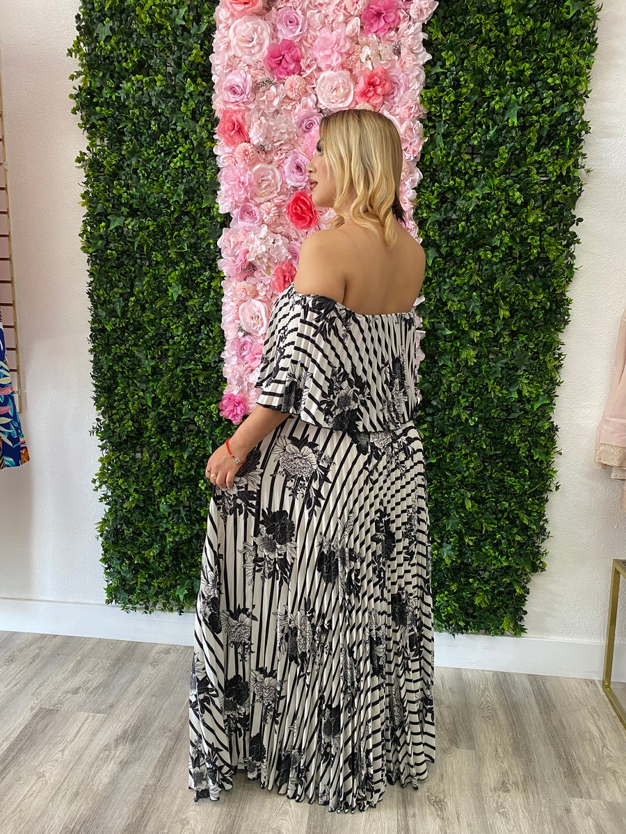 Dear Dolly Ruffle Maxi Dress