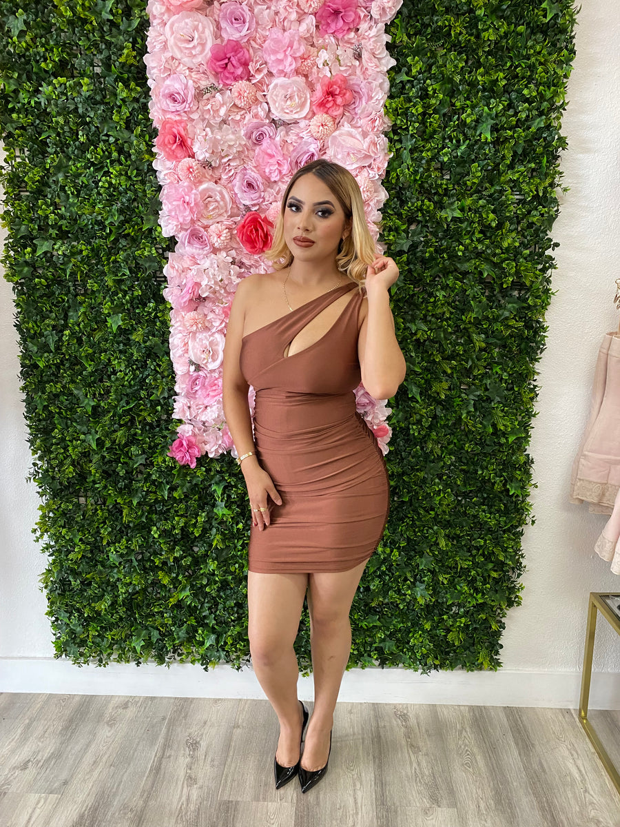 Only Here Tonight Cut-Out Mini Dress
