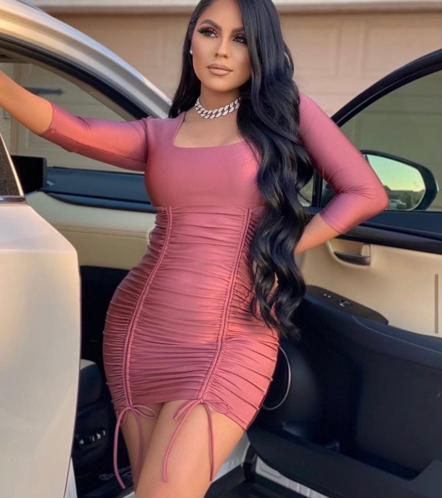 Sweet Temptations Blush Mini Dress
