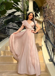 Moments like this Ruffle Maxi Dress