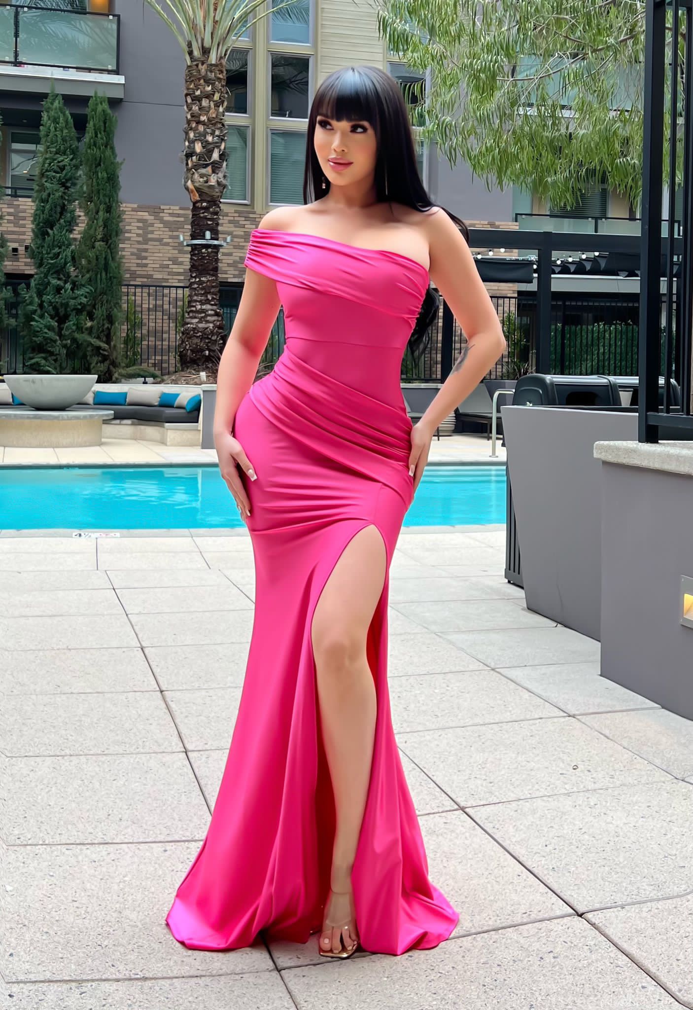 wedding dress ball gown off the shoulder Strapless Mikado Wedding Dress Sunny