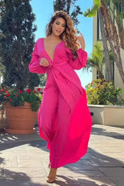 Sweet Surprise Ruffle Jumpsuit