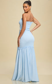 Keeping It Cool Maxi Dress - Light Blue