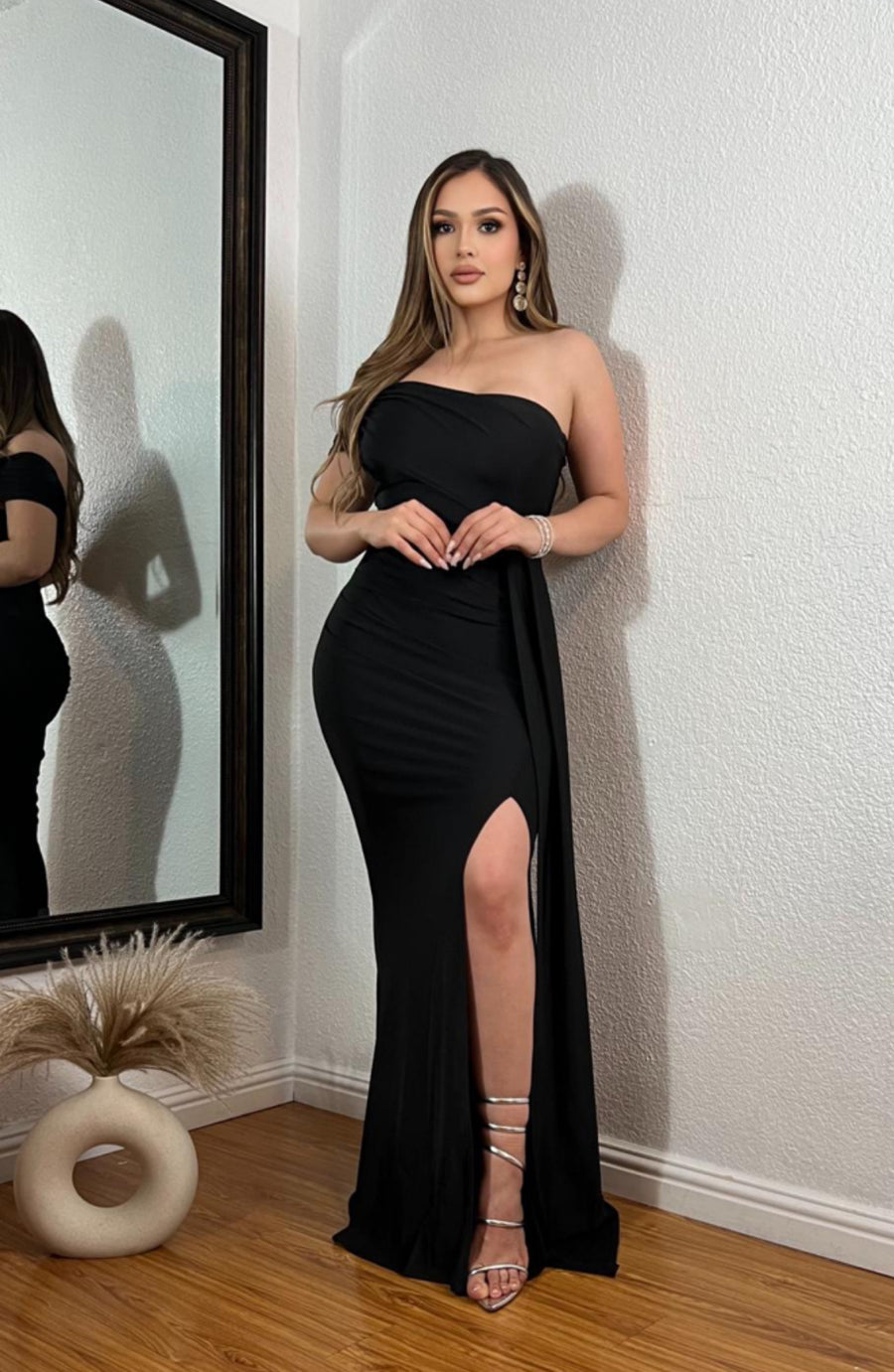 Alexis One Shoulder Gown