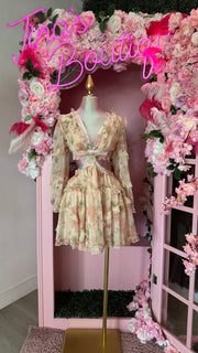 Clara Floral Mini Dress