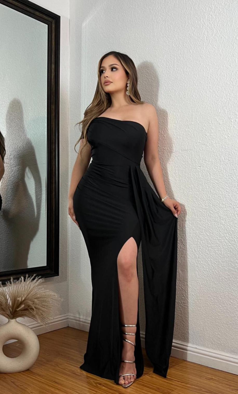 Alexis One Shoulder Gown