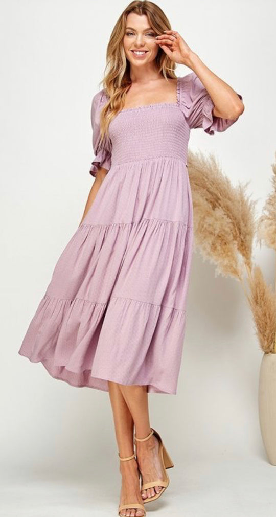 Making Arrangements Maxi Dress - Mauve