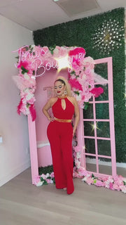 Make It Sexy Jumpsuit - Red