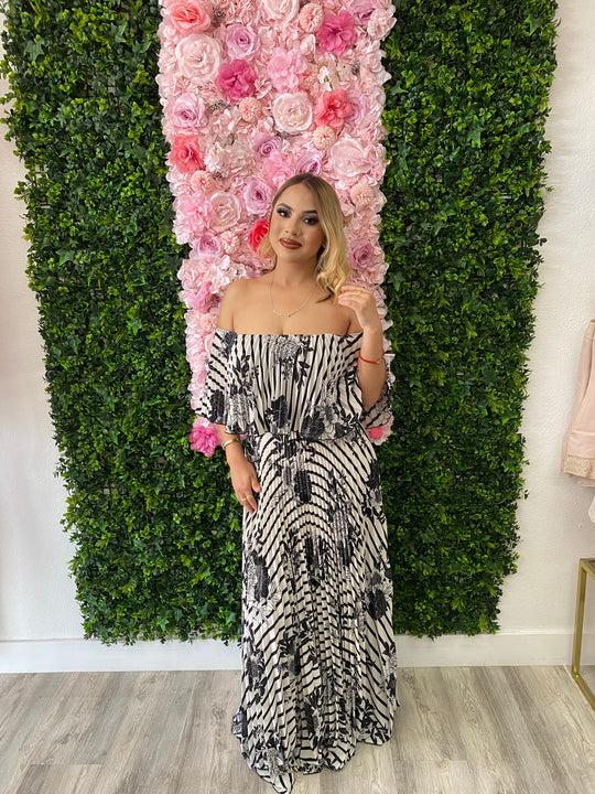 Dear Dolly Ruffle Maxi Dress