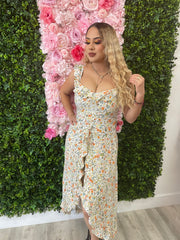 All Eyes on You Floral Maxi Dress