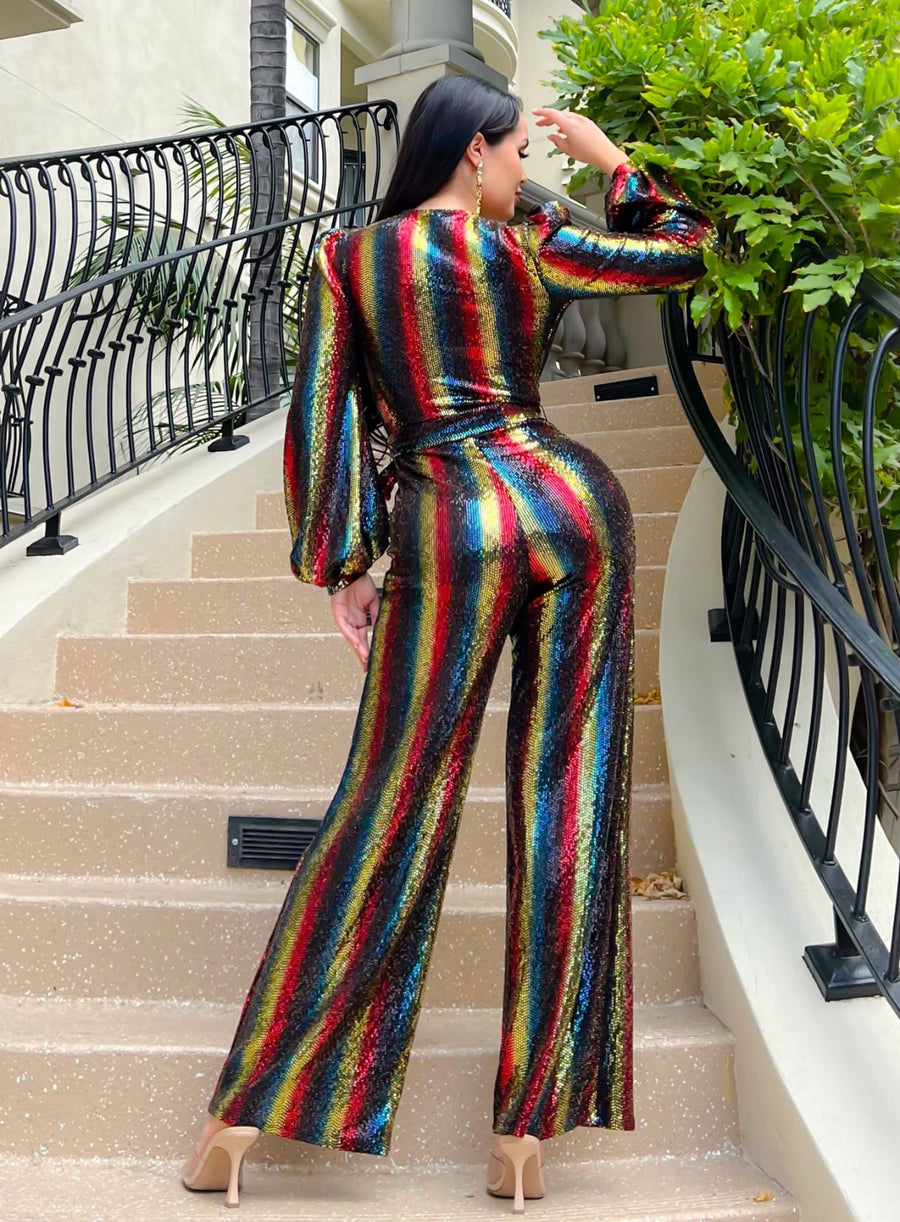 Don't Stripe The Feeling Jumpsuit