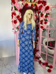 Darcy Blue Maxi Dress