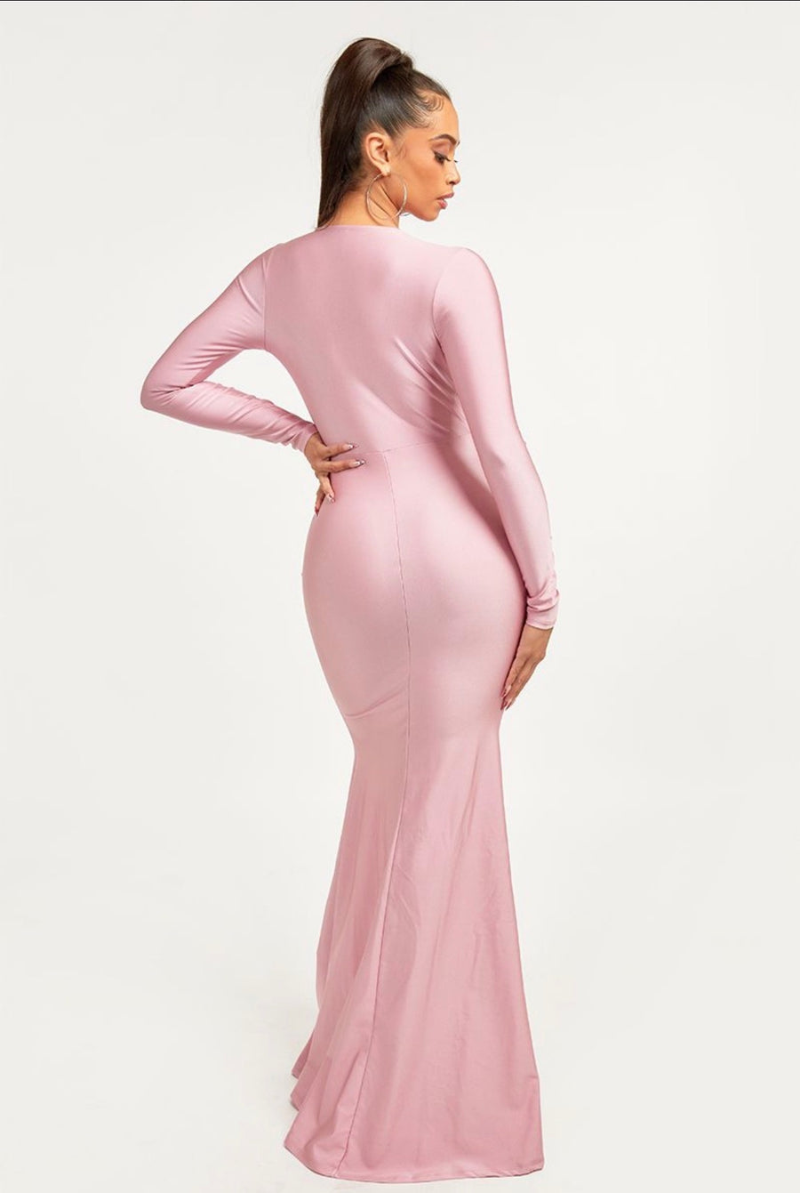 Eternal Beauty Blush Maxi Dress